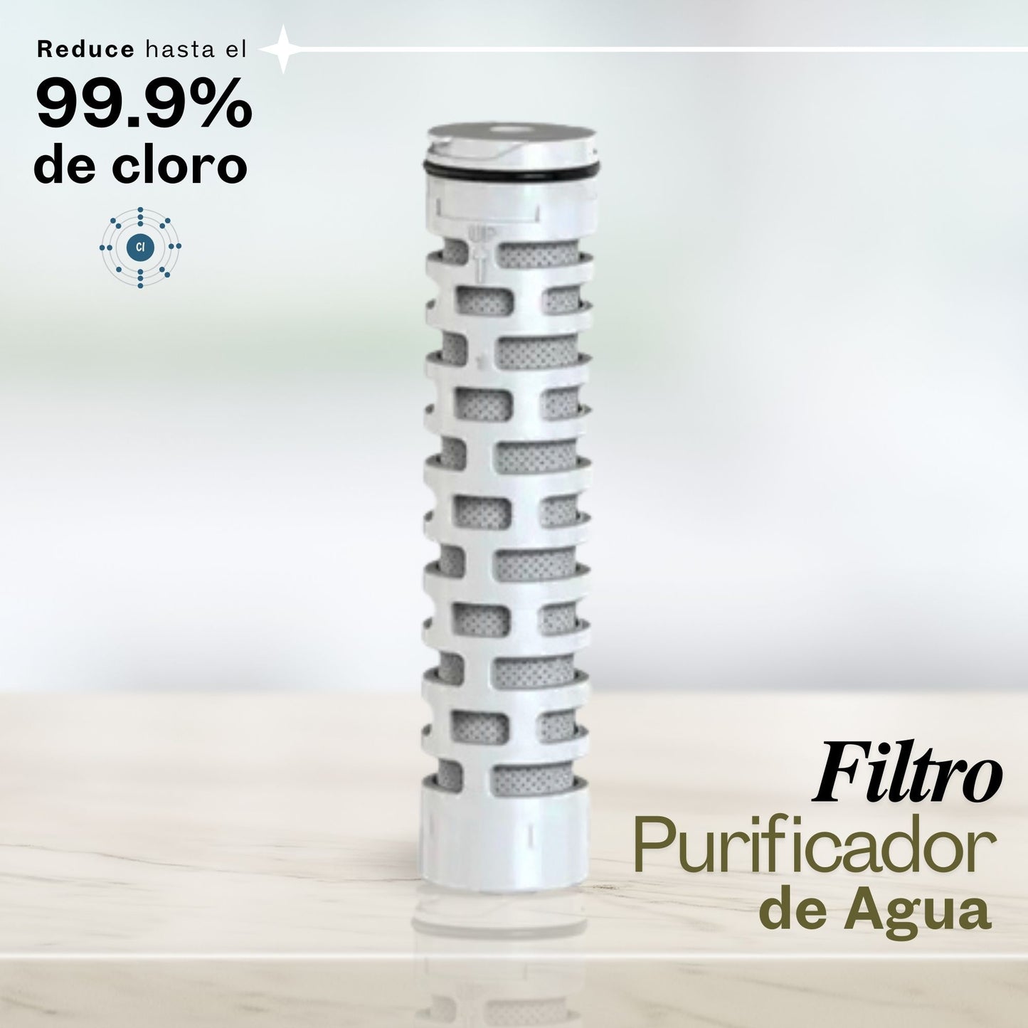 Filtro de Reemplazo para Botella de Agua de Carbon ﻿﻿Ahlstrom